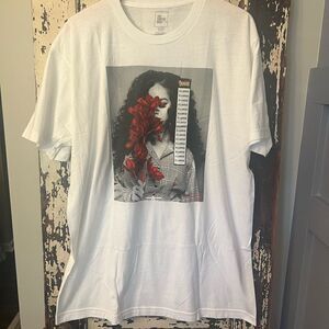 Spencer’s H.E.R. White unisex T-shirt. Size XL.